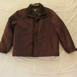 Roots Athletics Brown Winter Coat Jacket --> Missing Size Tag